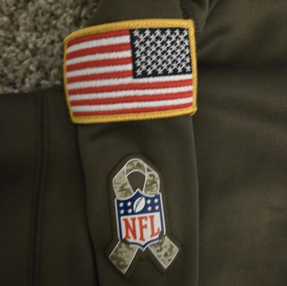 NFL Nike Salute to Service Seattle Seahawks Hoodie Sweatshirt Youth Medium - Picture 3 of 7